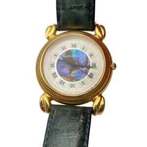 VTG DeJuno Abalone Face Women's Watch 36mm -Fresh Battery - Adjustable Strap WR